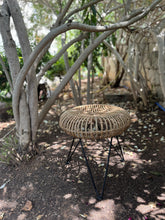 Load image into Gallery viewer, Rattan Round Stool