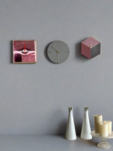 Load image into Gallery viewer, Tic & Tac Pink Clock