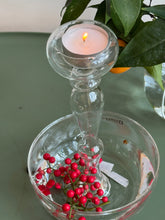 Load image into Gallery viewer, Vase Teal Light Holder