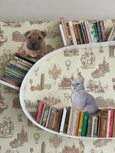 Load image into Gallery viewer, BookWorm 11 Bookends white