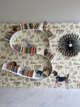 Load image into Gallery viewer, BookWorm 11 Bookends white