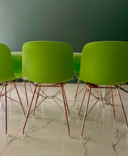 Load image into Gallery viewer, Troy Chair wire Frame Green (set of 8)