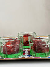 Load image into Gallery viewer, Green Glass Fish & Fish. (set of 4)