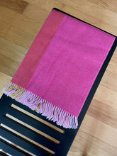 Load image into Gallery viewer, Colour Blank Blanket, Pink and Beige.