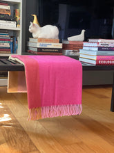 Load image into Gallery viewer, Colour Blank Blanket, Pink and Beige.