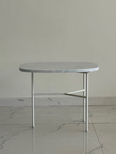 Load image into Gallery viewer, Pod Coffee Table Small Carrara / White