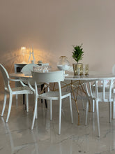 Load image into Gallery viewer, Glossy Marble Finish Look Table