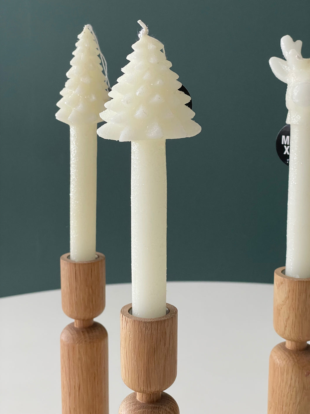 Deer & Tree decorative candles