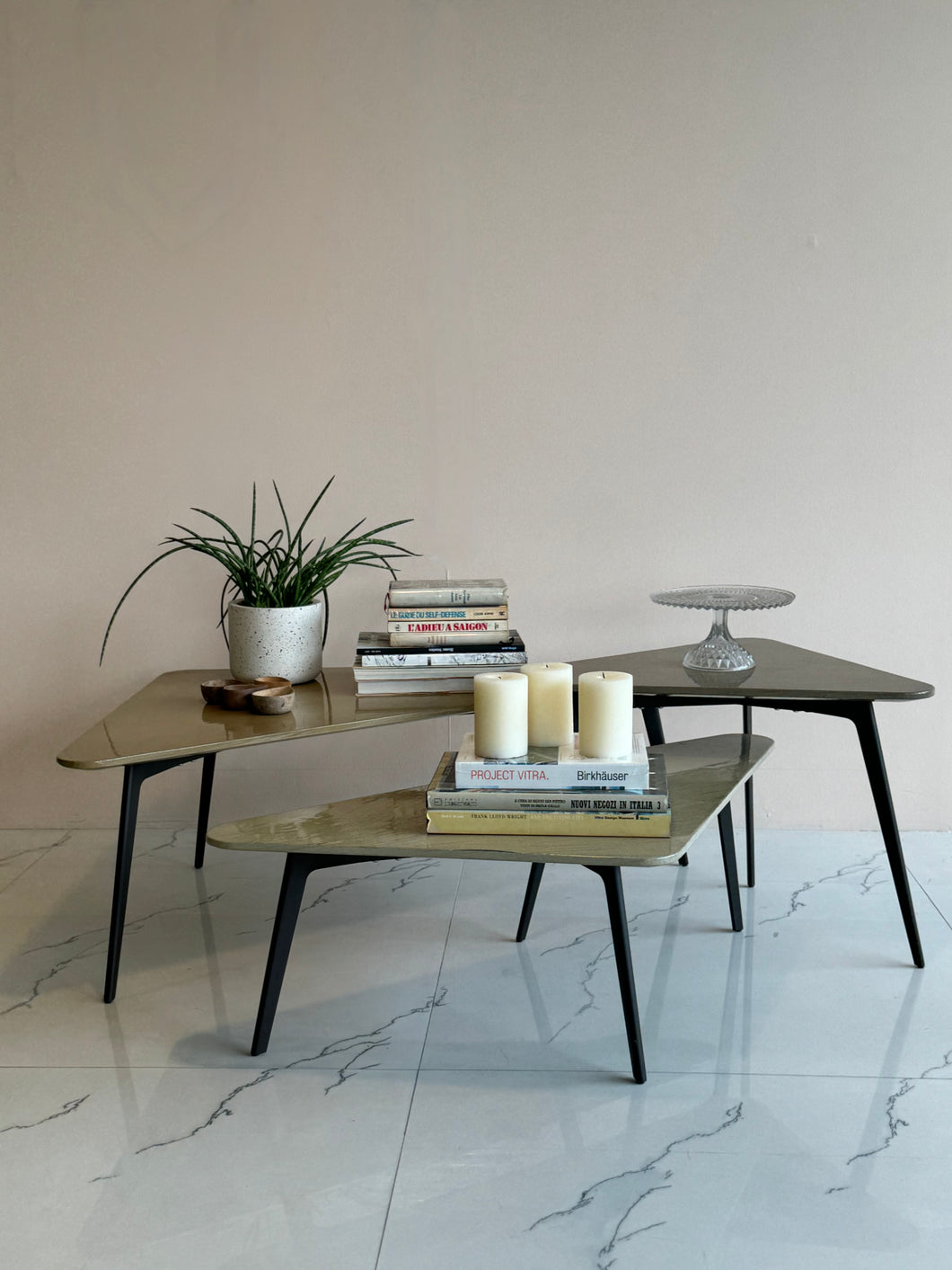 Clover Coffee Tables (set of three)