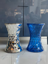 Load image into Gallery viewer, Stone Silver Stool
