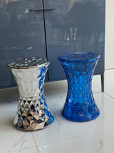 Load image into Gallery viewer, Stone Silver Stool
