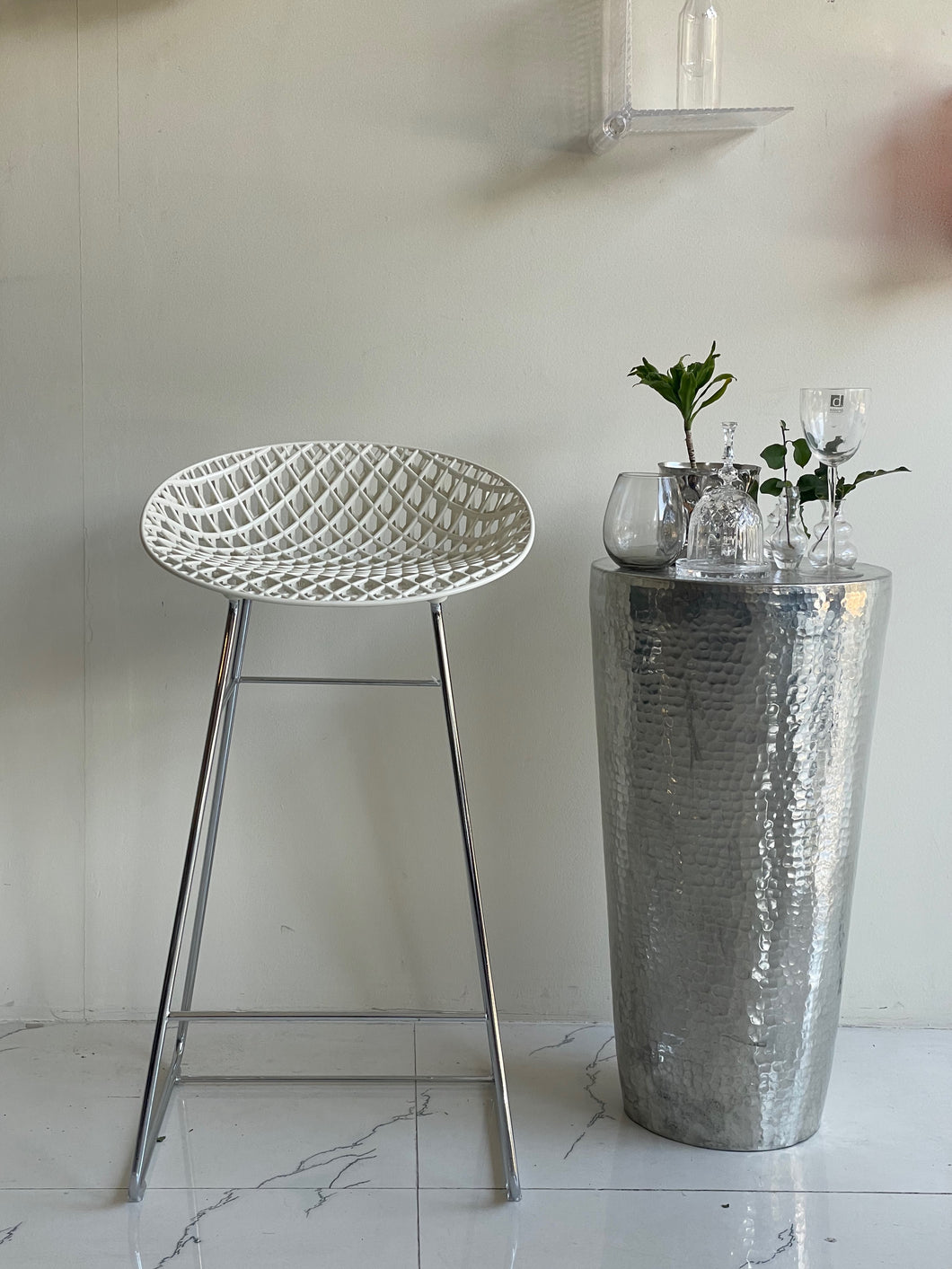 Smatrik Stool White