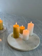 Load image into Gallery viewer, Carrara Candle Plate
