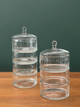 Load image into Gallery viewer, Stackable Glass Jar
