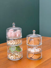Load image into Gallery viewer, Stackable Glass Jar
