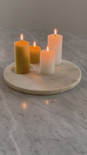 Load and play video in Gallery viewer, Carrara Candle Plate
