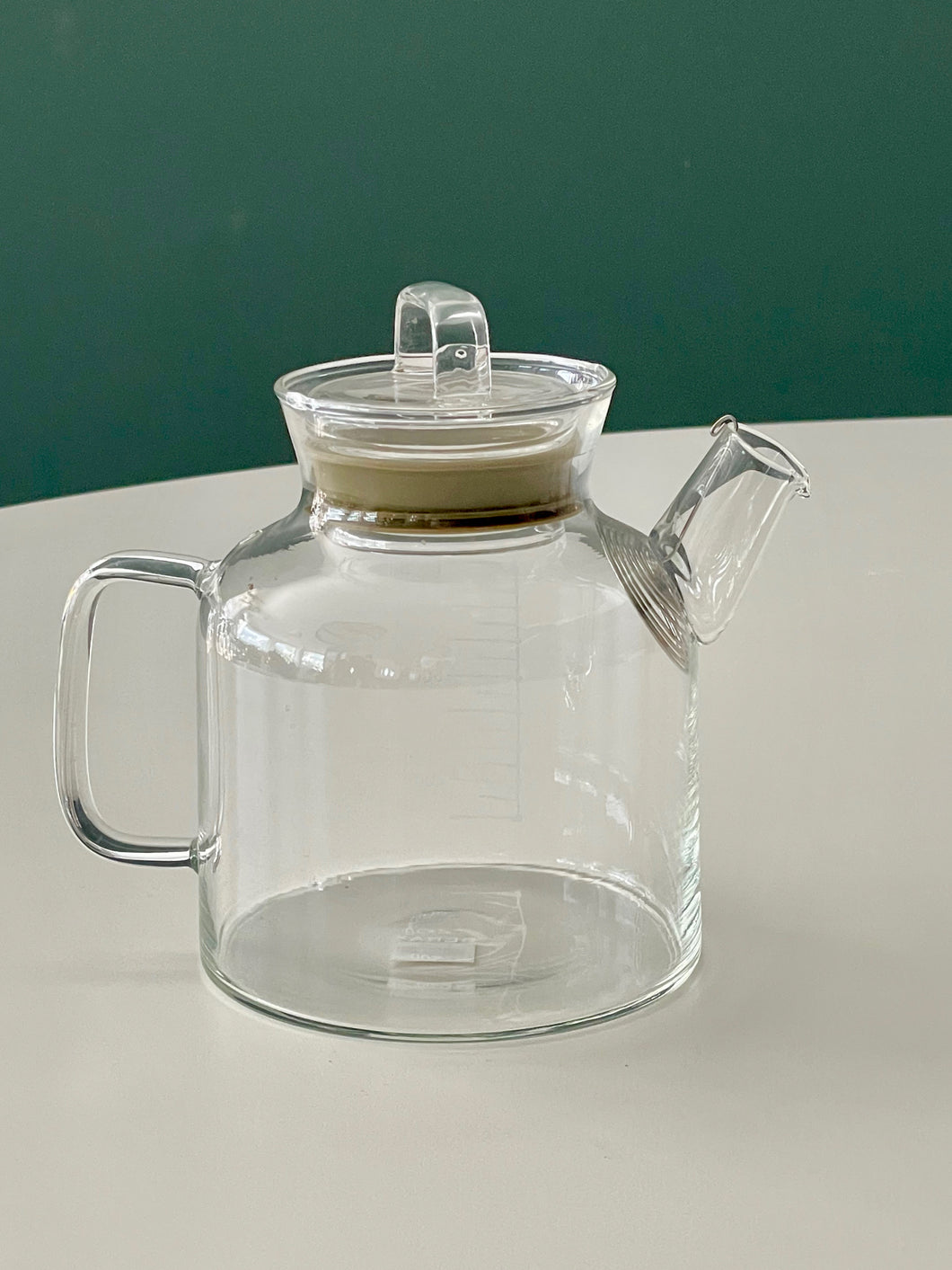 Transparent Glass Teapot