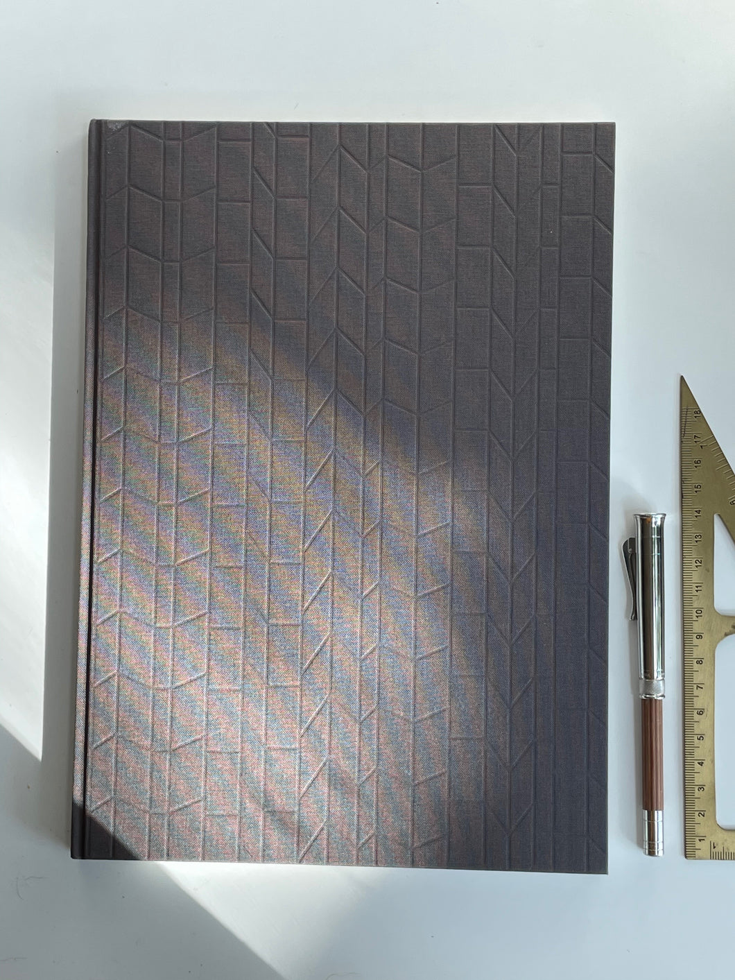 Graph Anthracite/Green Mint Note Book