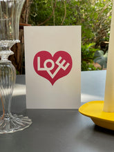 Load image into Gallery viewer, Love Heart Greeting Card (set of 2)
