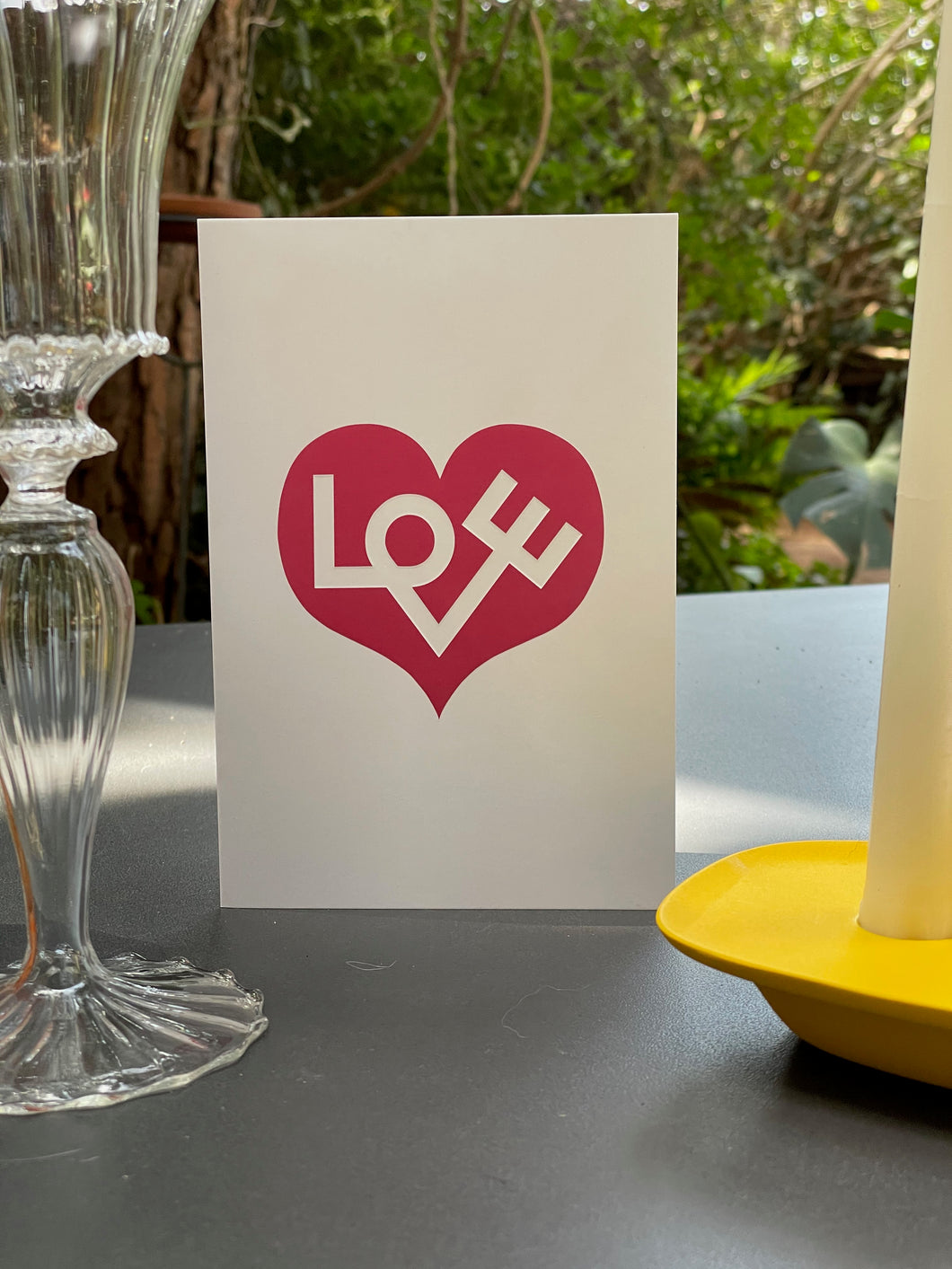 Love Heart Greeting Card (set of 2)