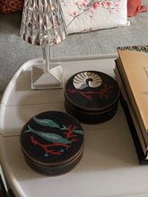 Load image into Gallery viewer, Enamel Sea Boxes (set of 2)
