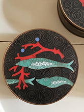 Load image into Gallery viewer, Enamel Sea Boxes (set of 2)
