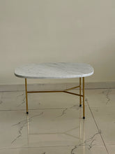 Load image into Gallery viewer, Pod Coffee Table Large Carrara / Copper
