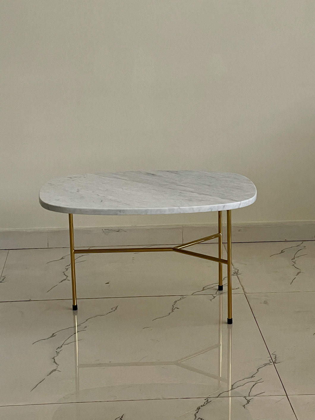 Pod Coffee Table Large Carrara / Copper