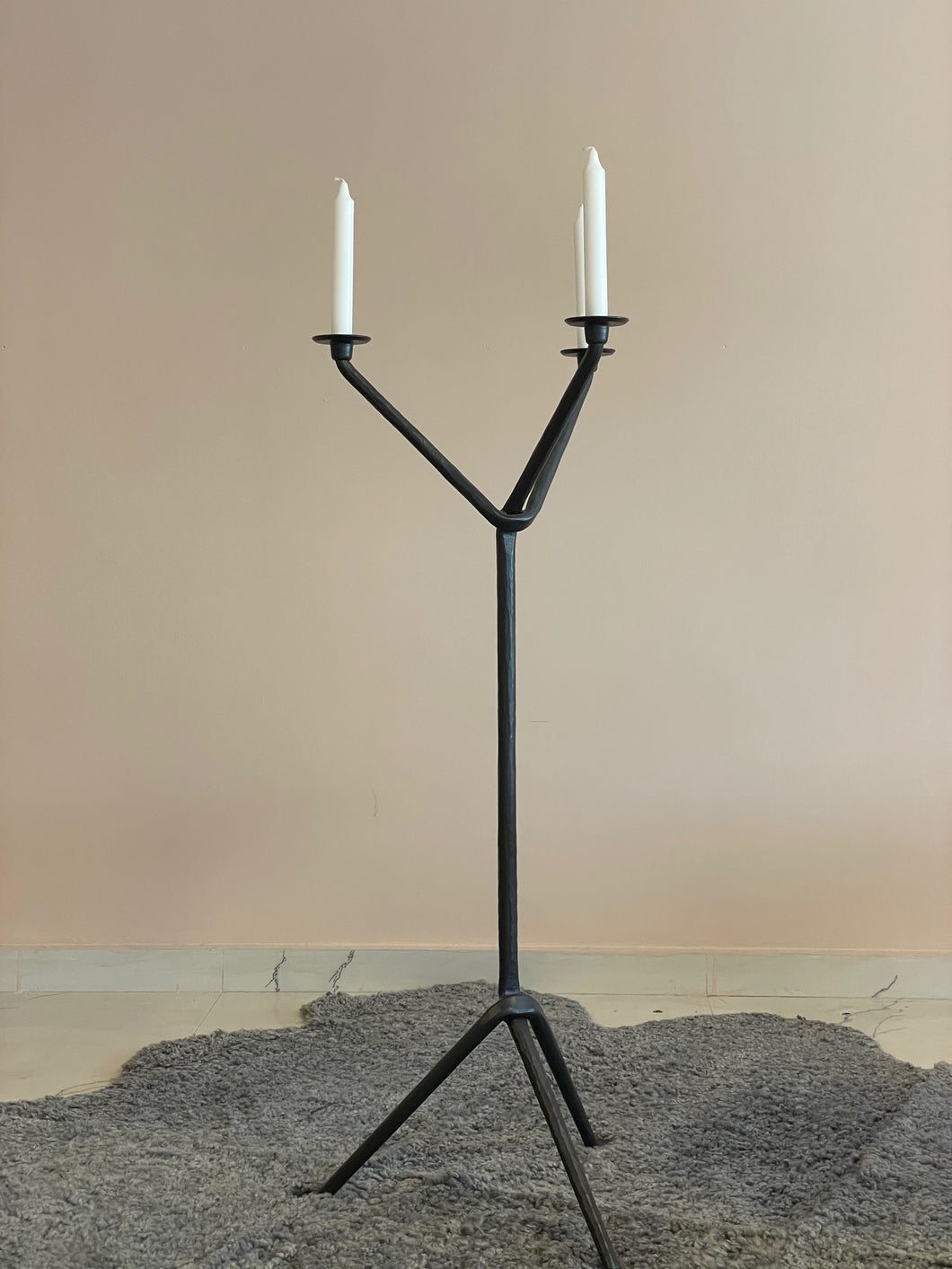 Officina Candle Holder 3 Arms (set of 2)